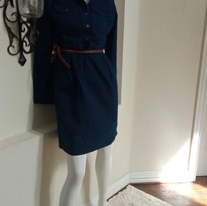 Denim dress